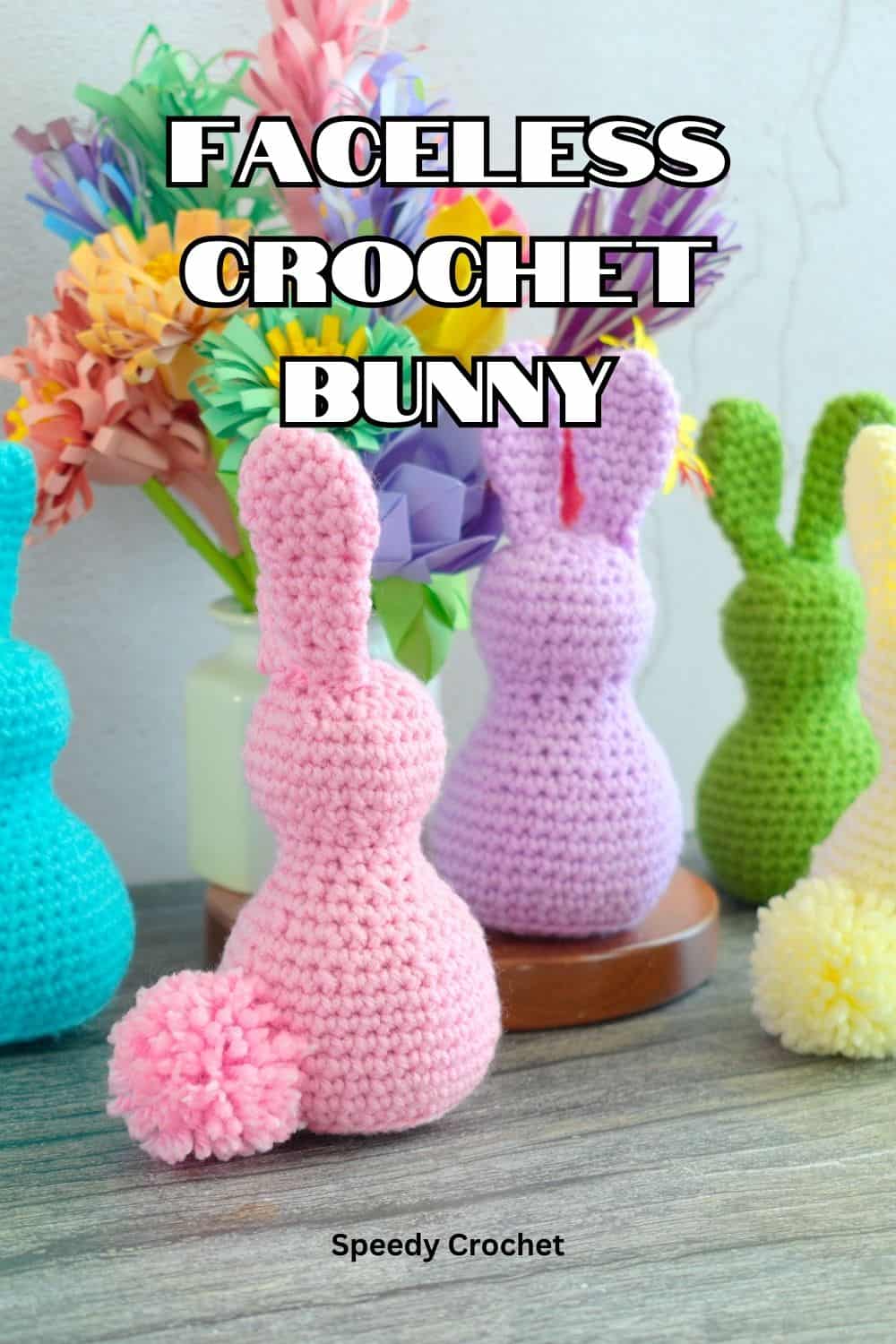 Faceless Crochet Bunny | Speedy Crochet