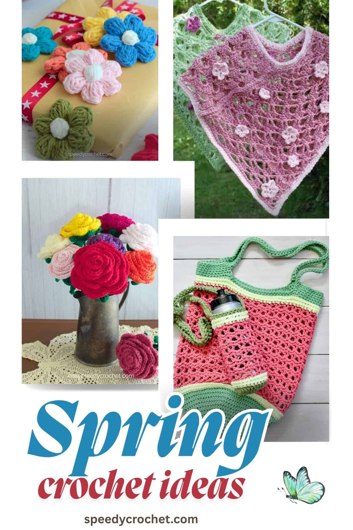 Spring crochet ideas.