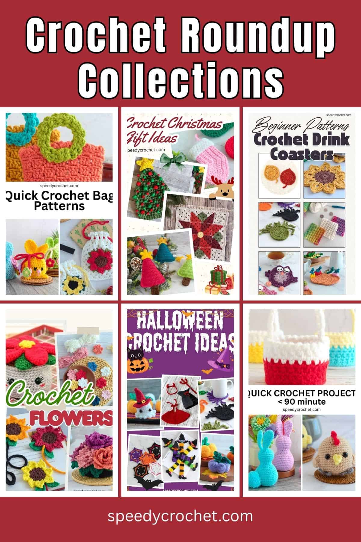 Crochet roundups.
