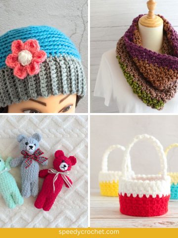 Same day crochet projects.